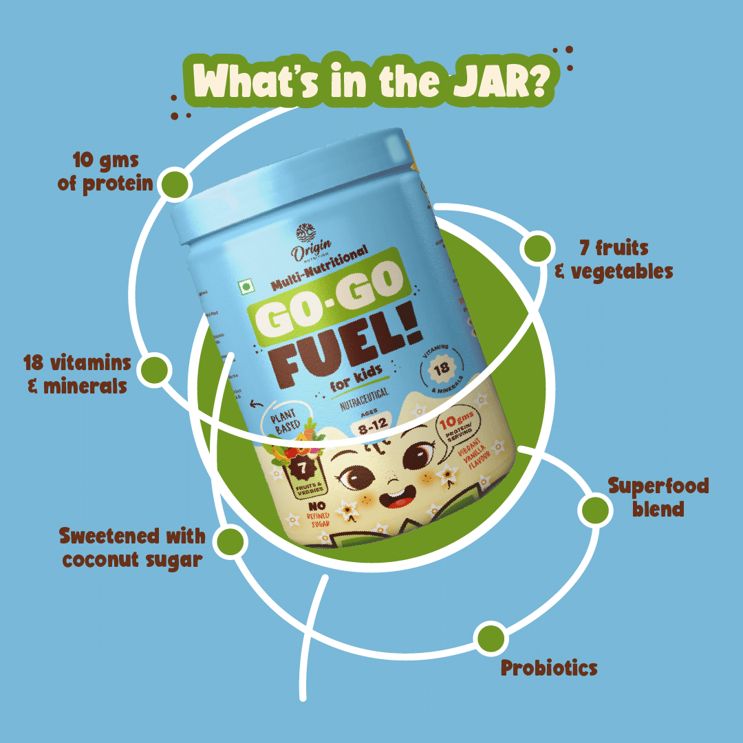 Go-Go Fuel for Kids - Vibrant Vanilla (ages 8-12)