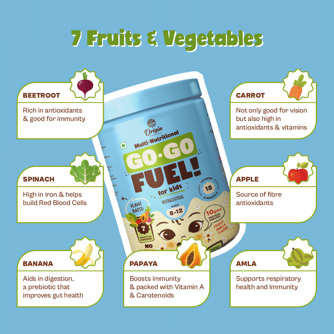 Go-Go Fuel for Kids - Vibrant Vanilla (ages 8-12)