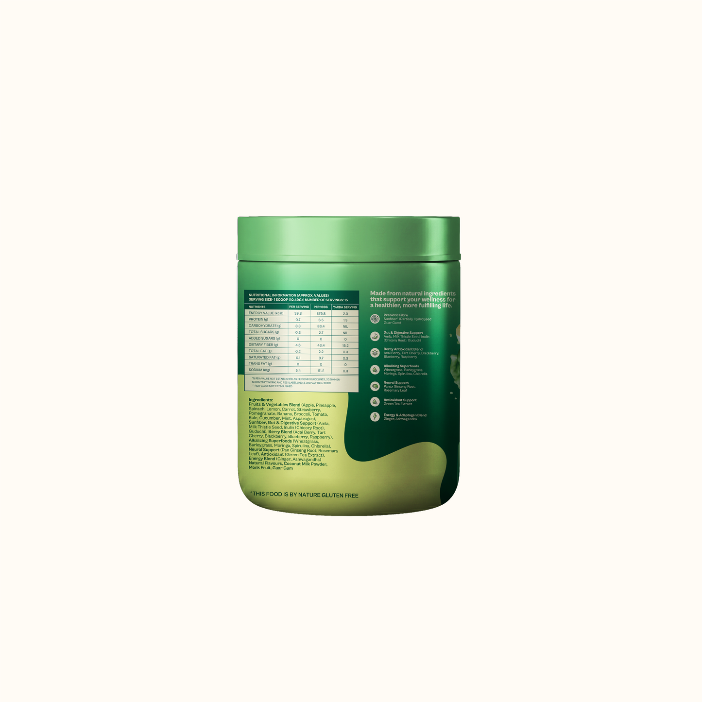 Daily Plant Protein Mocha & Fibre + Greens Combo
