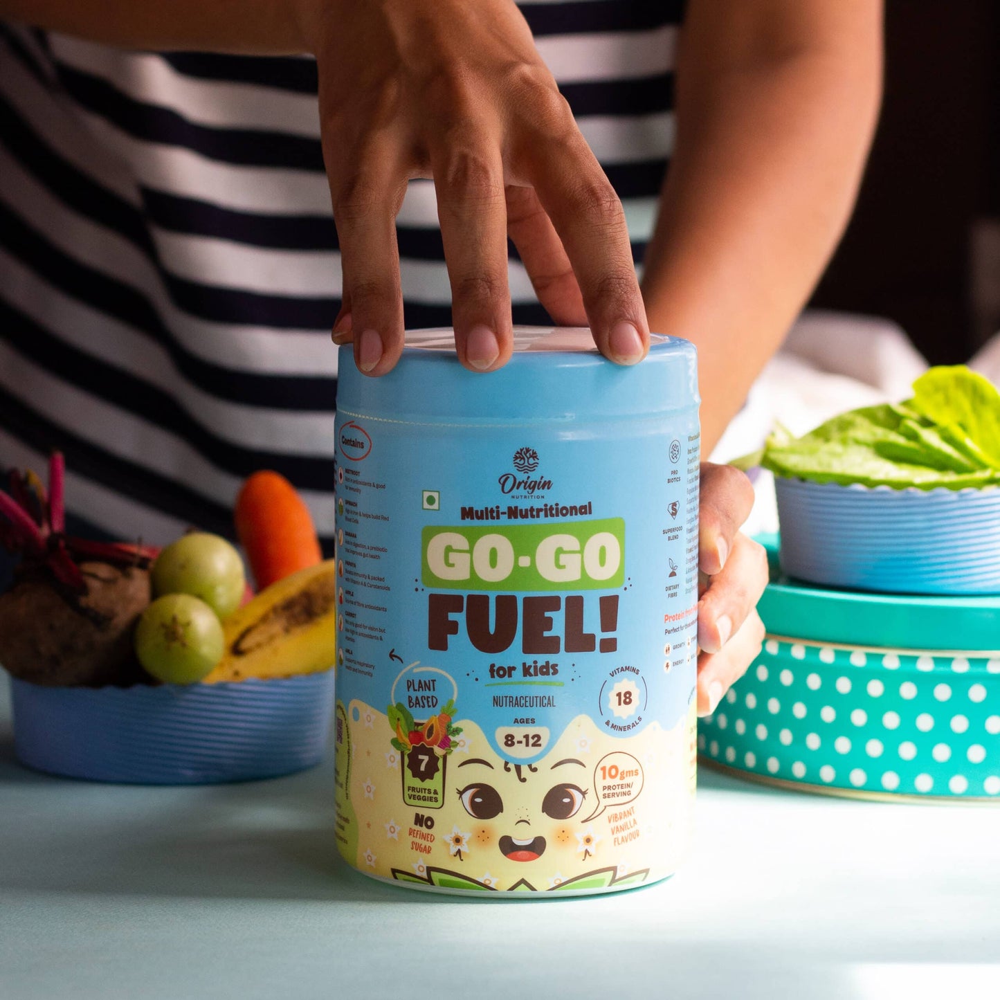 Go-Go Fuel for Kids - Vibrant Vanilla (ages 8-12)