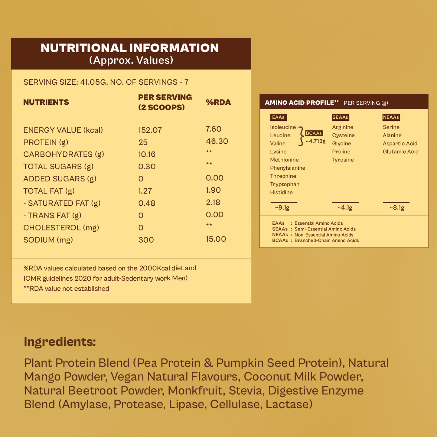 Daily Plant Protein - 14 Day Mango Mania Combo