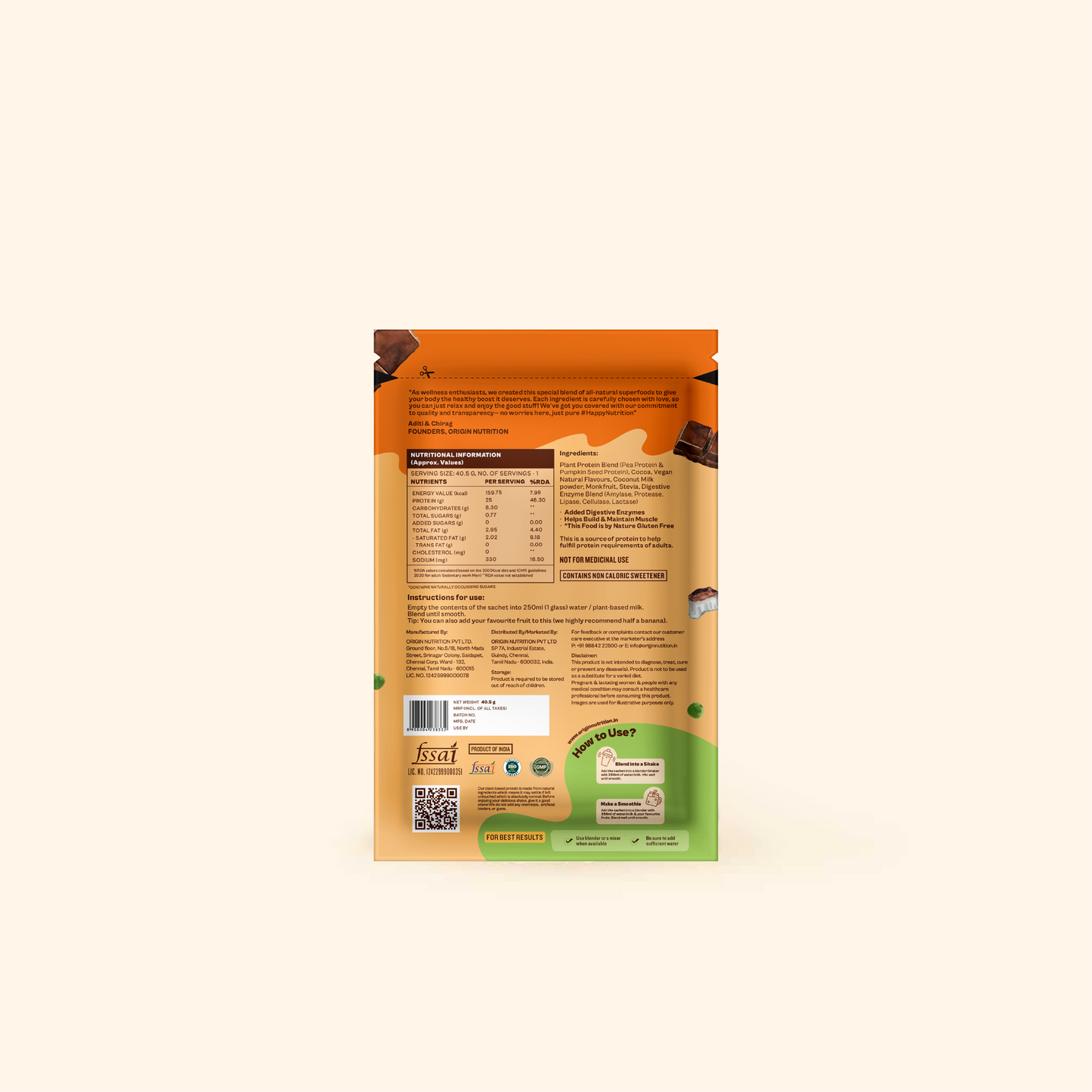 Daily Plant Protein - Chocolate Fudge Starter Pack