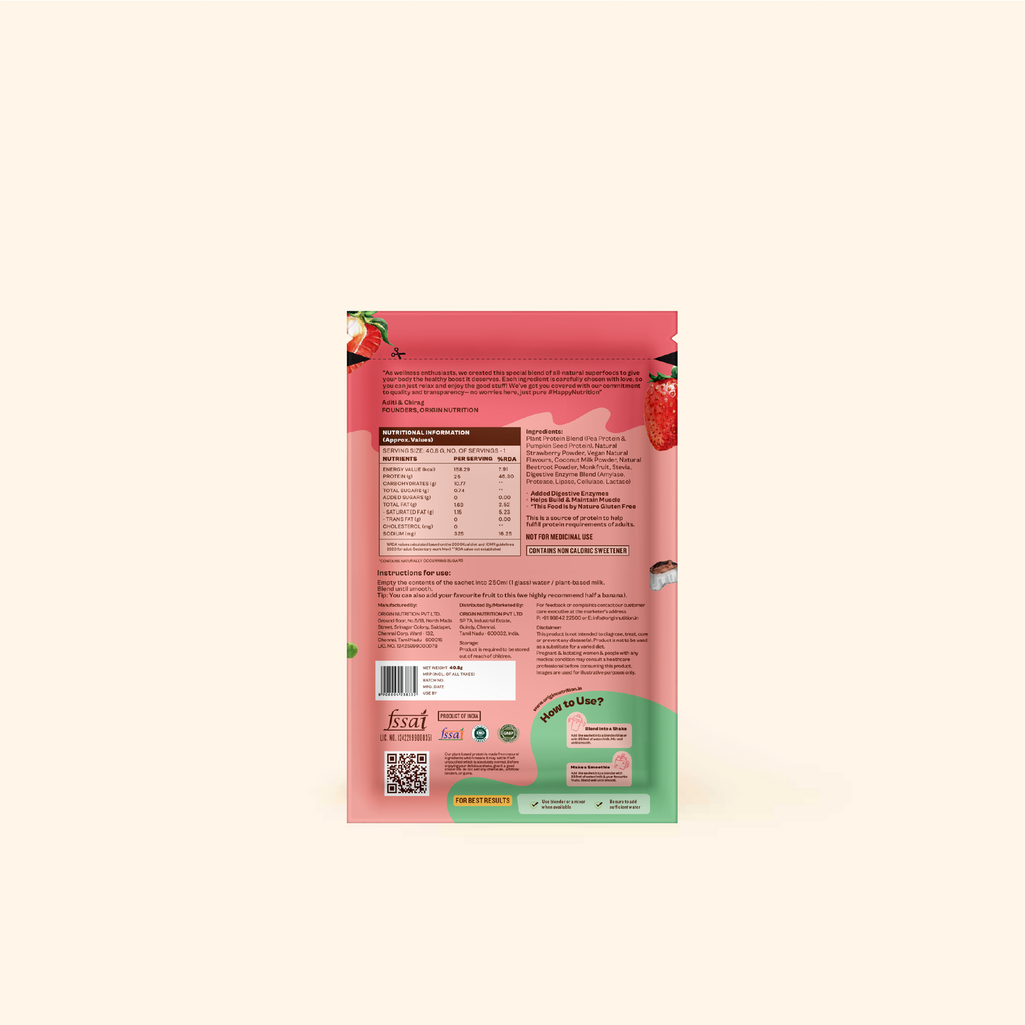 Daily Plant Protein - Strawberry Delight Starter Pack