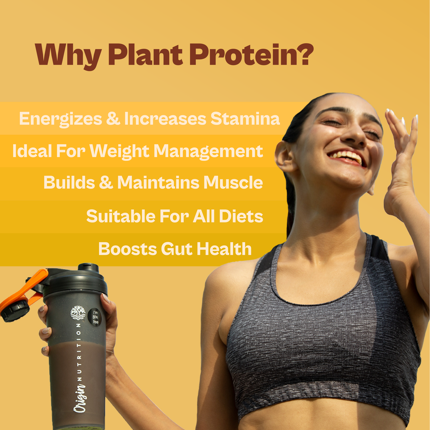 Daily Plant Protein Powder - Mango Mania