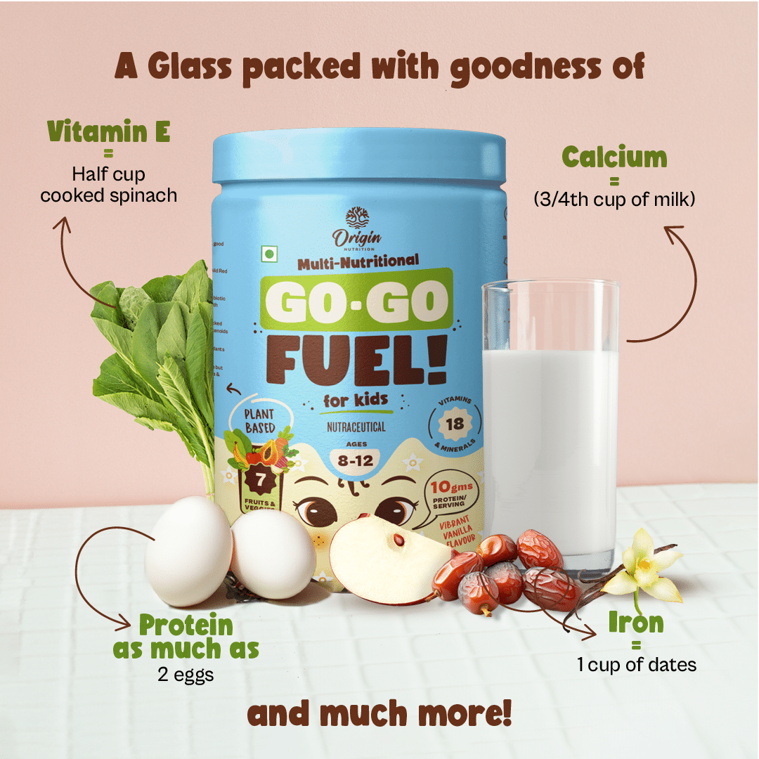 Go-Go Fuel for Kids - Vibrant Vanilla (ages 8-12)