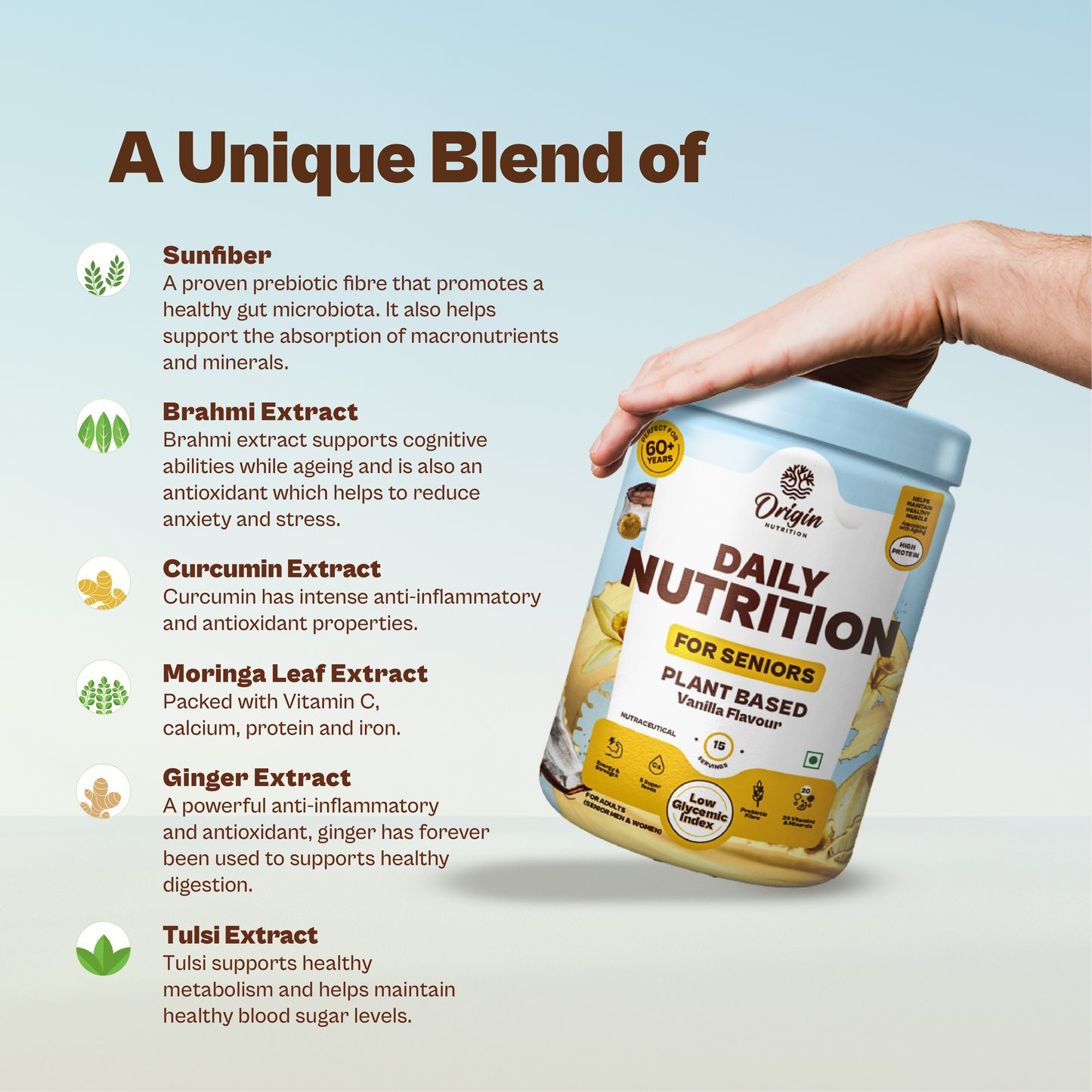 Daily Plant-Based Nutrition for Seniors