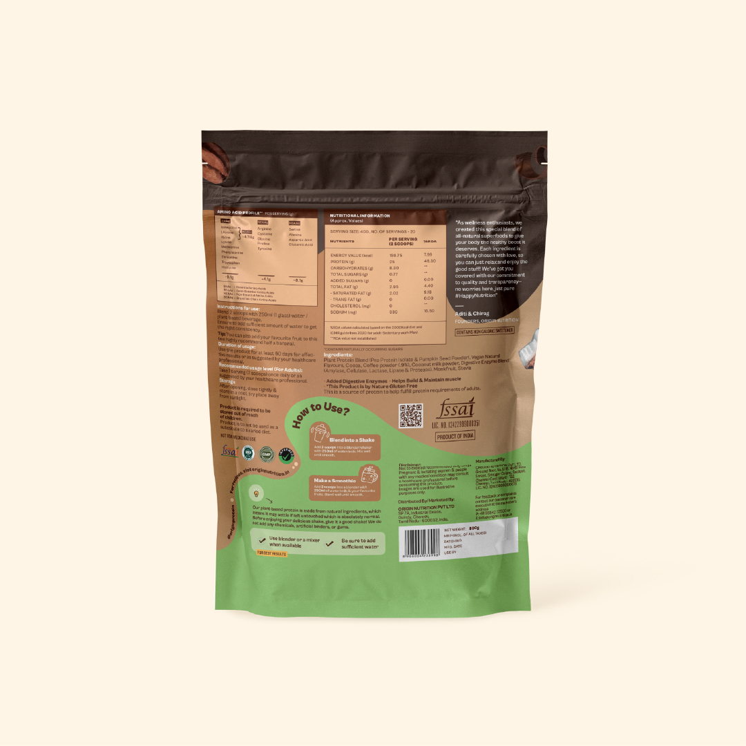 Daily Plant Protein - Mocha