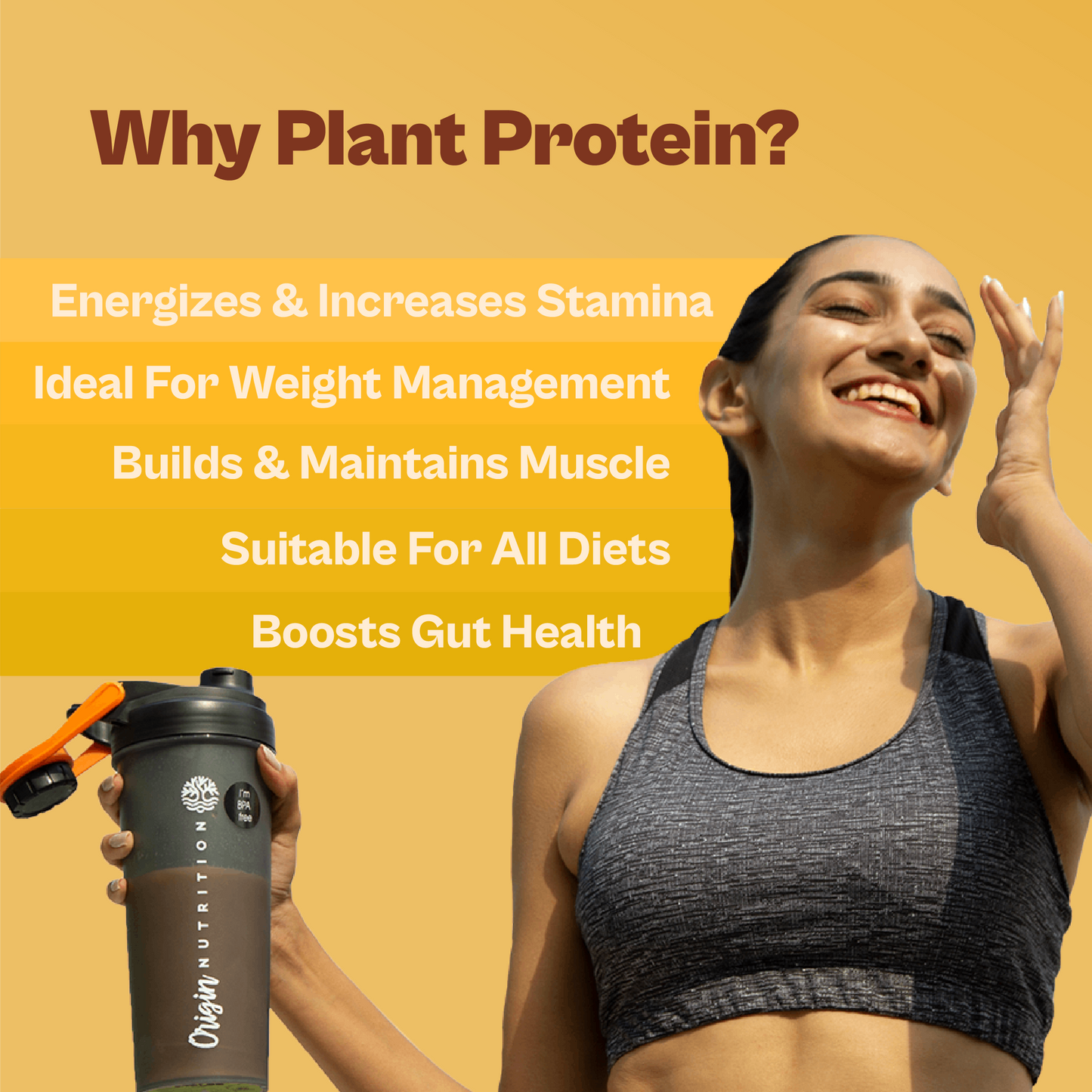 Daily Plant Protein Powder - Mango Mania (Jar)