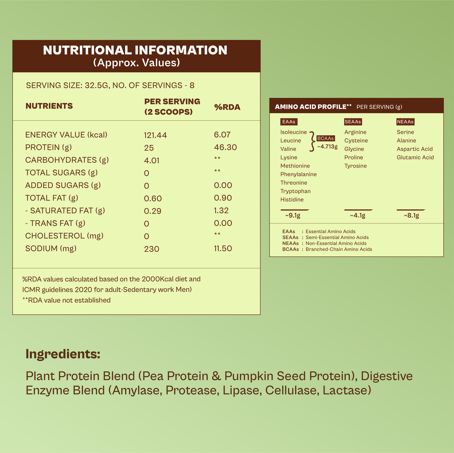 Daily Plant Protein - Classic Unflavoured (Jar)
