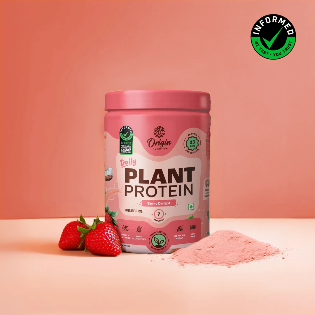 Daily Plant Protein  - Strawberry Delight (Jar)
