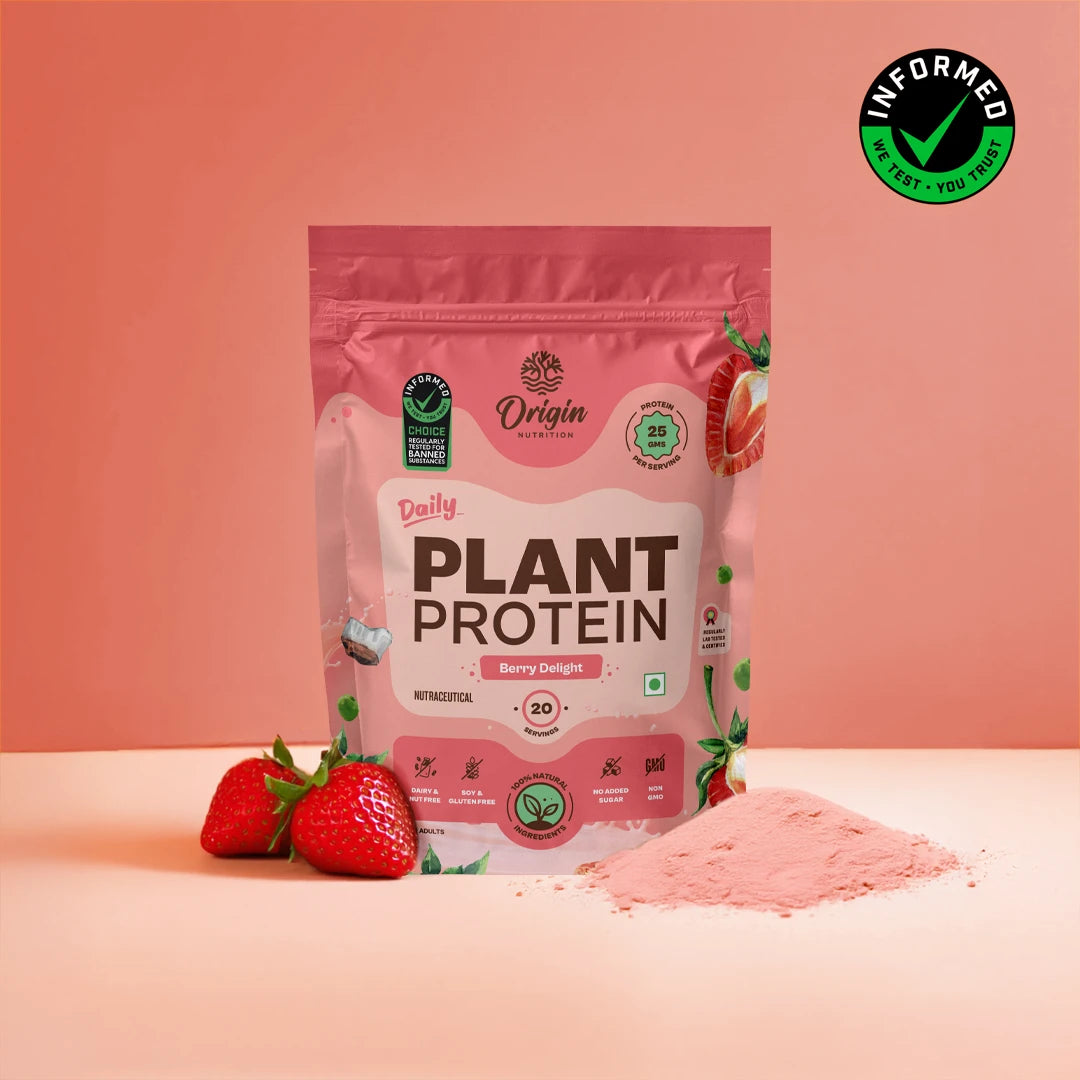 Daily Plant Protein - Strawberry Delight