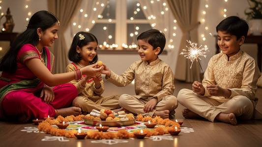 How Families Across India Celebrate Diwali: A Festival of Lights, Love & Healthy Traditions