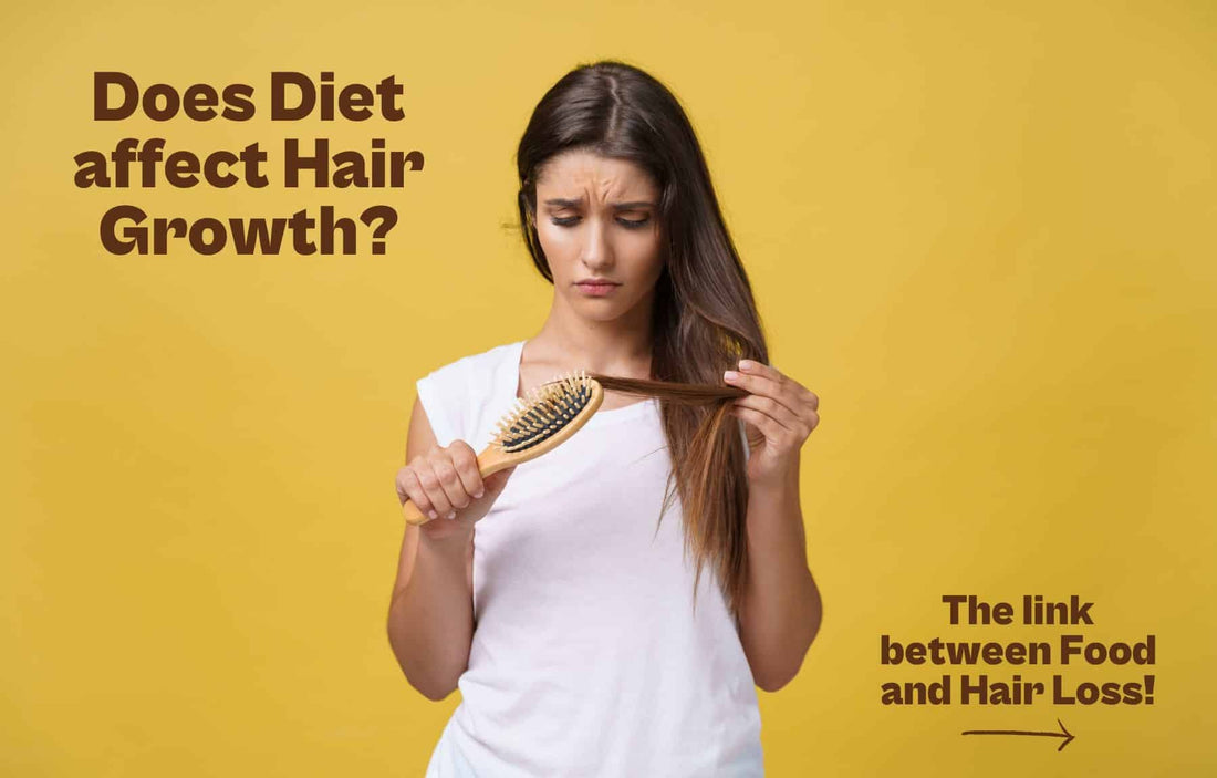 Does diet affect hair growth? The link between food and hair loss!