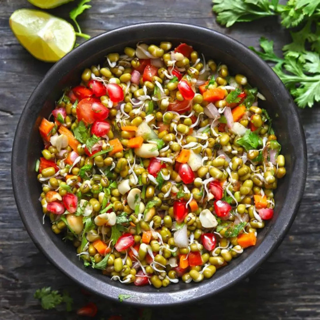 High Protein Sprouts Salad