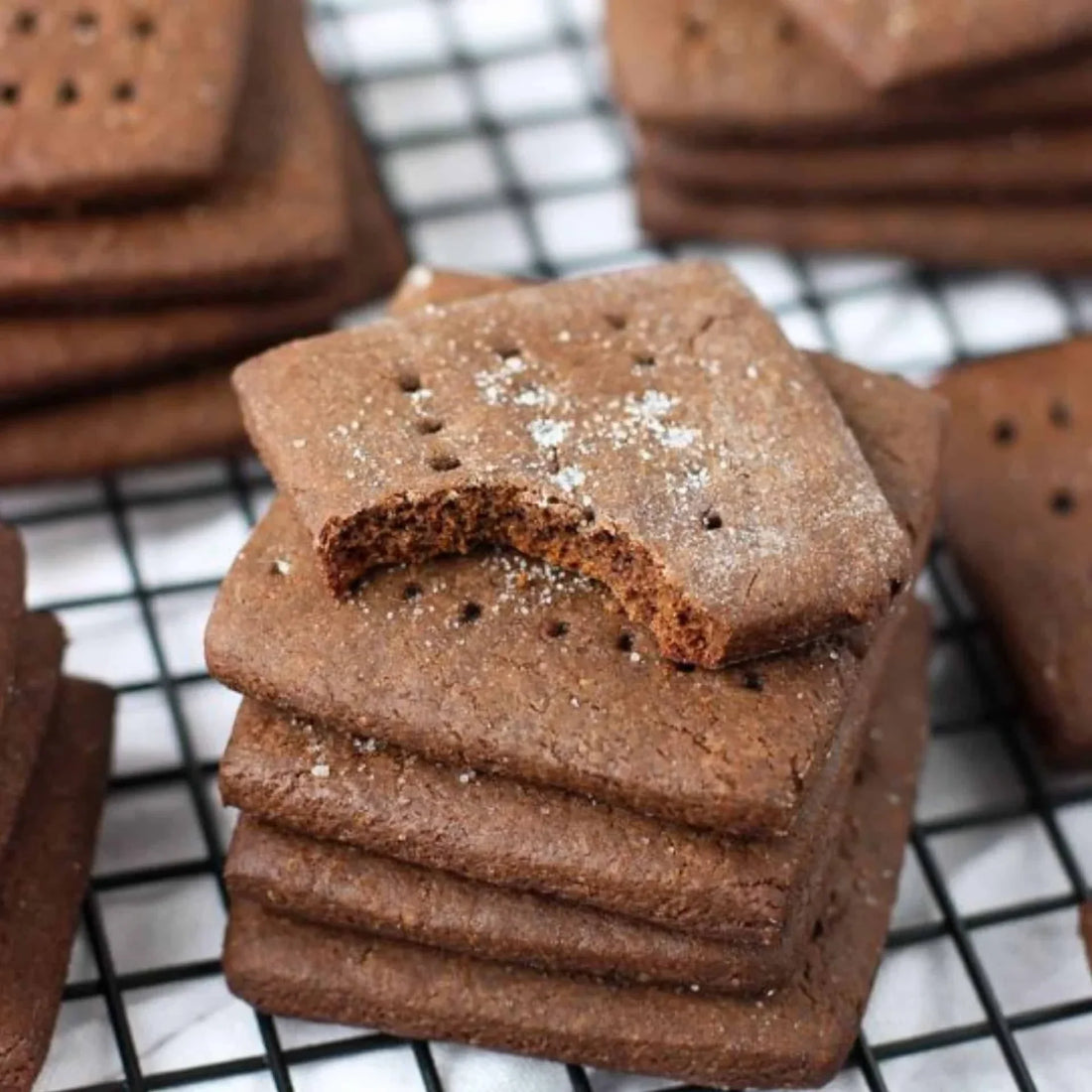 High Protein Ragi Wheat Crackers