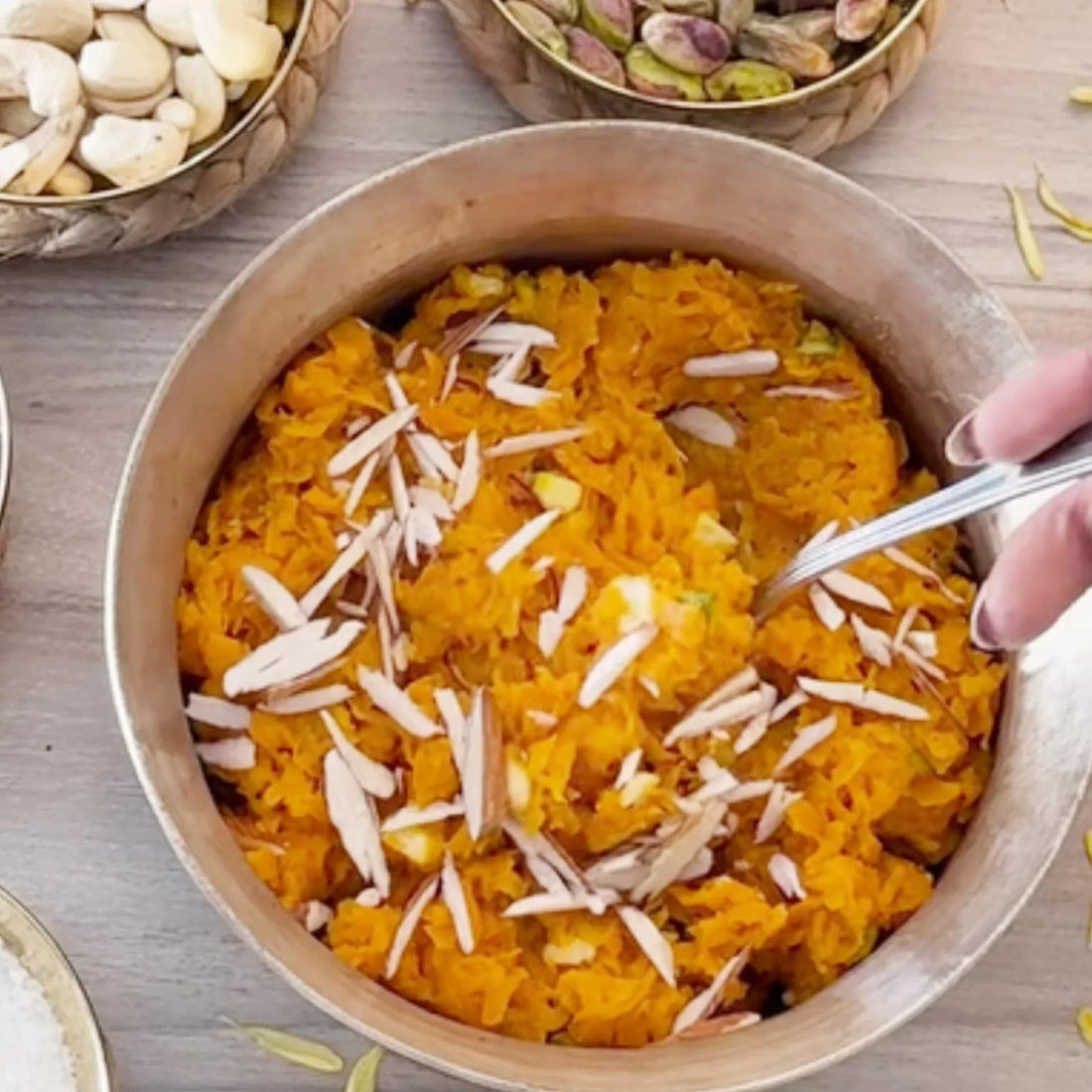 High-Protein Carrot Halwa