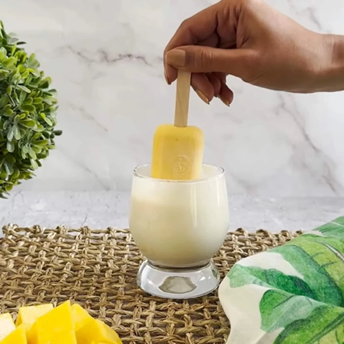 Mango Protein Ice Pops