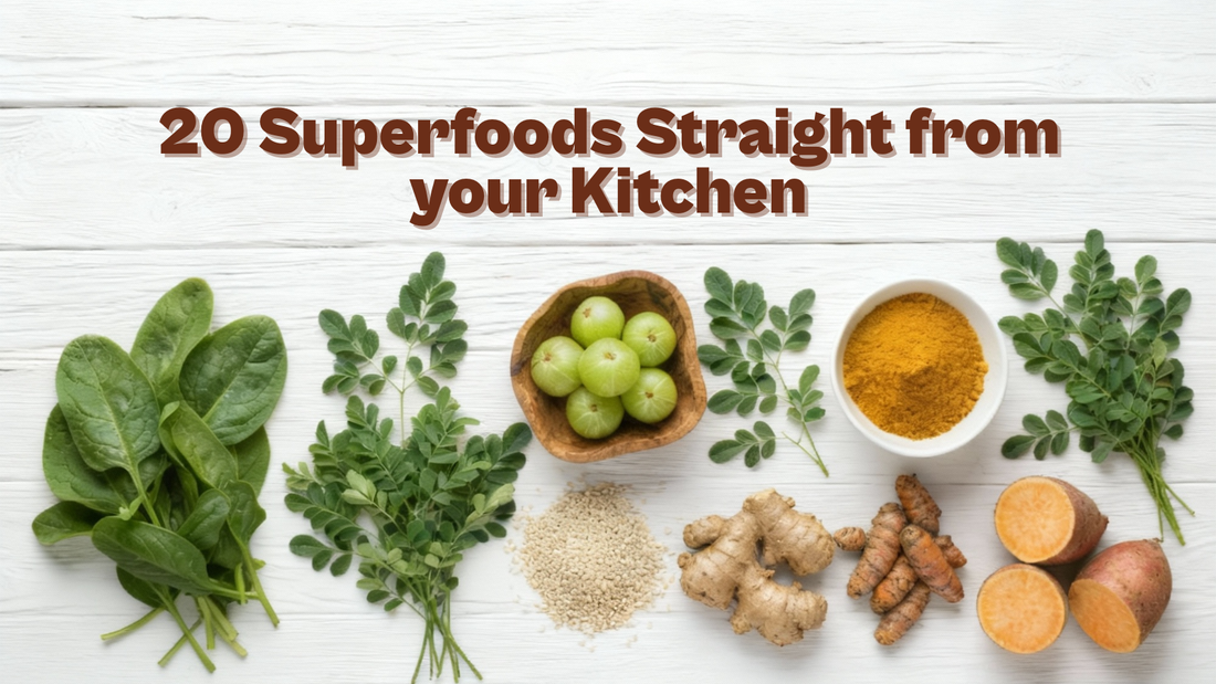Indian Superfoods for Everyday Health: Nourishment from Your Kitchen