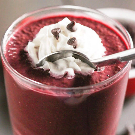 Valentine's Red Velvet Pudding