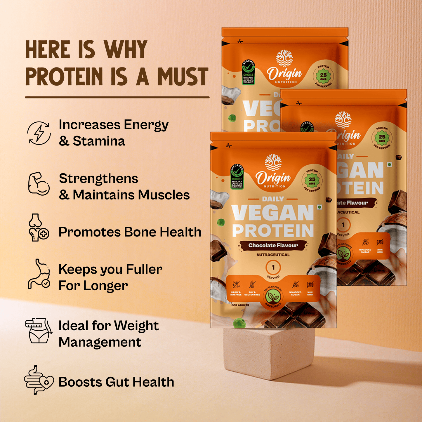 Daily Plant Protein- Chocolate Trial Pack