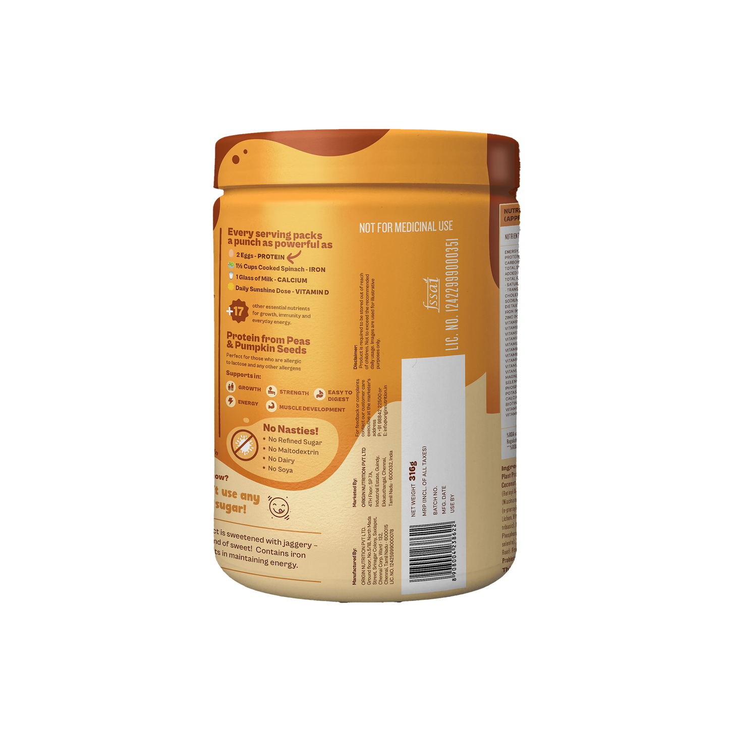 Kids Nutrition Mix - Chocolate Fudge (ages 7-12)