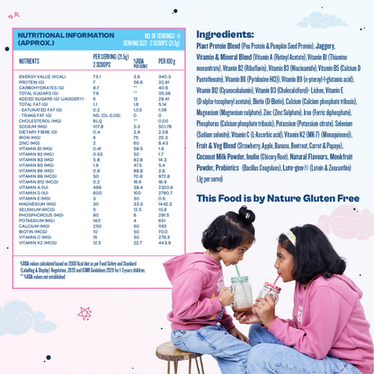 Kids Nutrition Mix - Cotton Candy Swirl (ages 3-6)