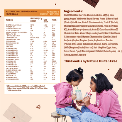 Kids Nutrition Mix - Chocolate Fudge (ages 7-12)