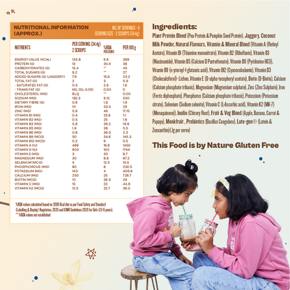 Kids Nutrition Mix - Creamy Vanilla (ages 13+)