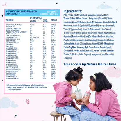 Kids Nutrition Mix - Cotton Candy Swirl (ages 7-12)