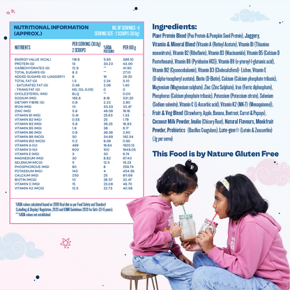 Kids Nutrition Mix - Cotton Candy Swirl (ages 13+)