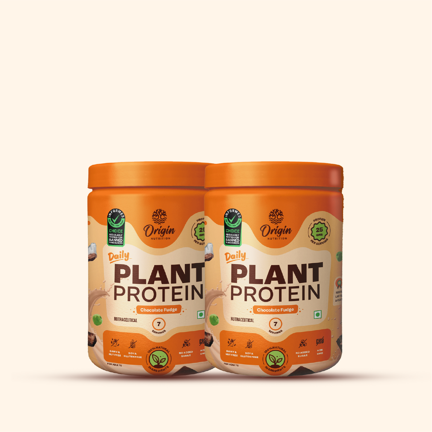 Daily Plant Protein - 14 Day Chocolate Fudge Combo