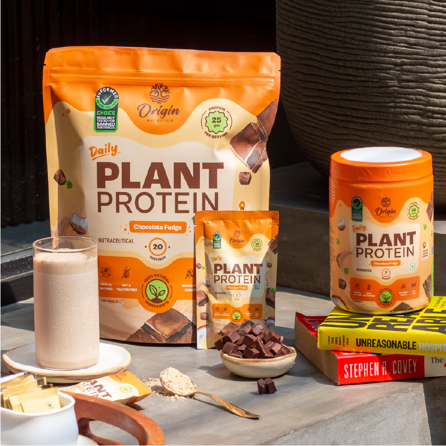 Daily Plant Protein - 31 Day Chocolate Fudge Combo