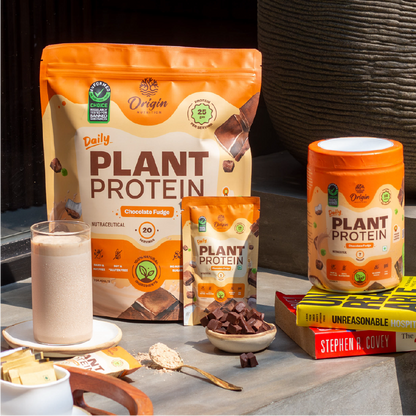 Daily Plant Protein - 31 Day Chocolate Fudge Combo