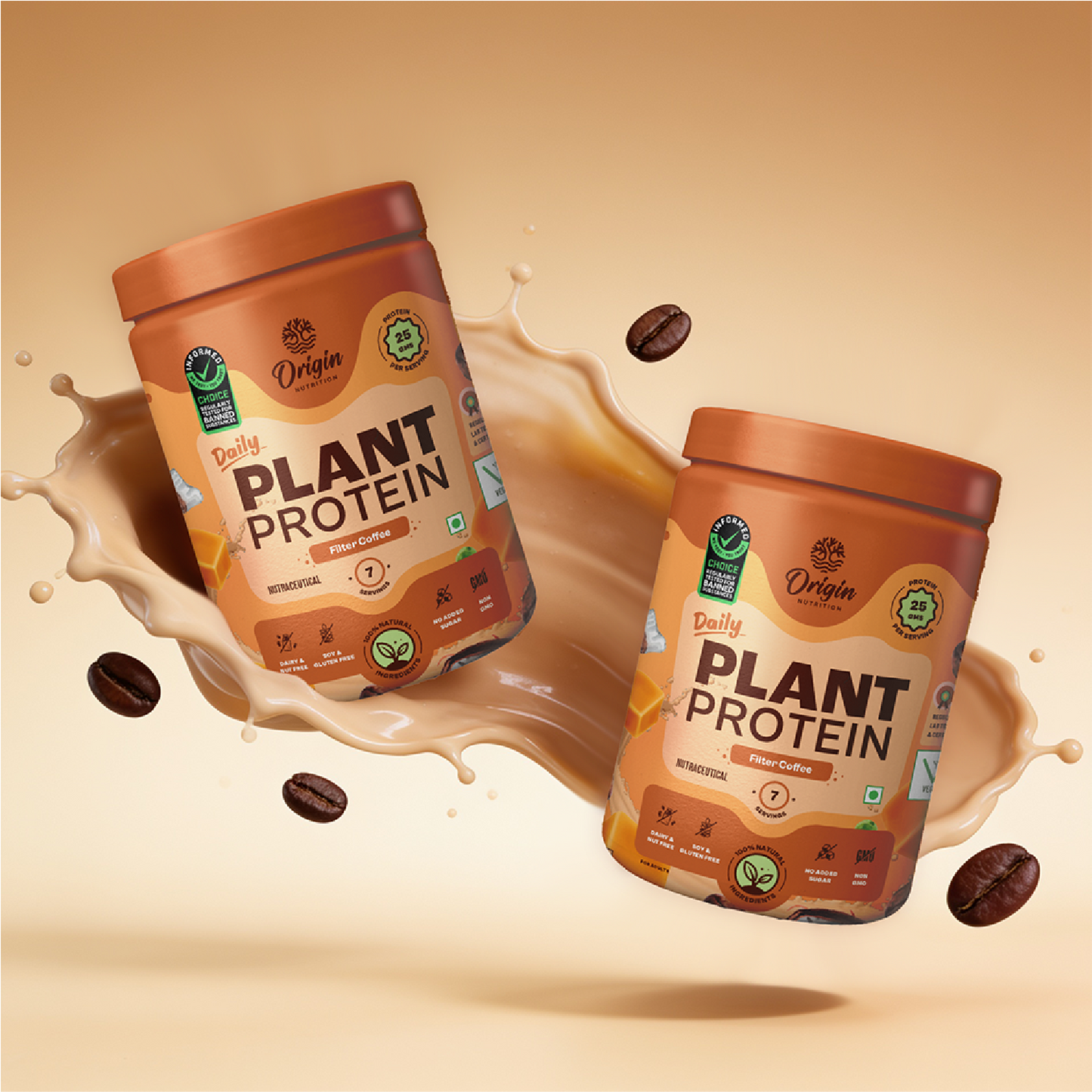 Daily Plant Protein - 14 Day Filter Coffee Combo