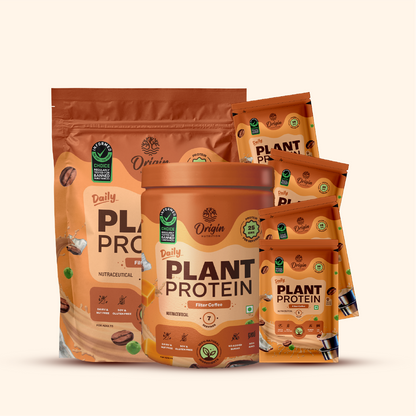 Daily Plant Protein - 31 Day Filter Coffee Combo