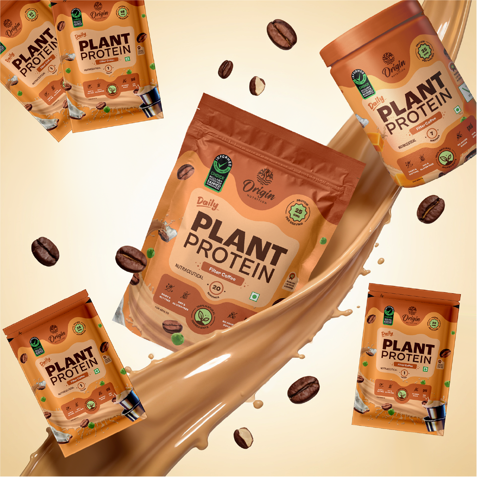 Daily Plant Protein - 31 Day Filter Coffee Combo