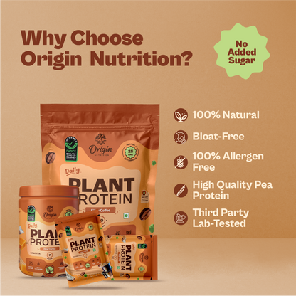 Daily Plant Protein - 31 Day Filter Coffee Combo