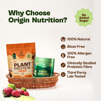Daily Plant Protein + Fibre Combo - Chocolate