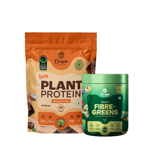 Daily Plant Protein + Fibre Combo - Chocolate