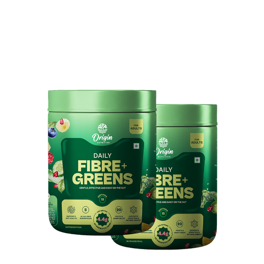Daily Fibre + Greens - Pack of 2