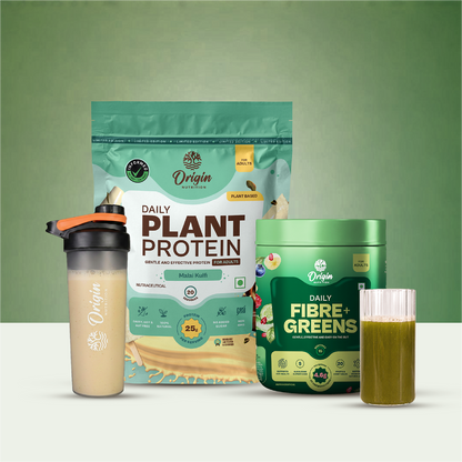 Daily Plant Protein Malai Kulfi &  Fibre + Greens Combo