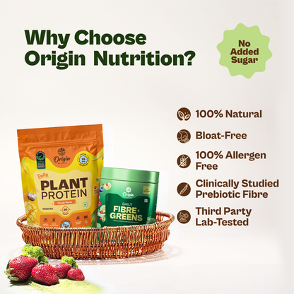 Daily Plant Protein Mango Mania & Fibre + Greens Combo