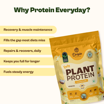 Daily Plant Protein Creamy Vanilla & Fibre + Greens Combo
