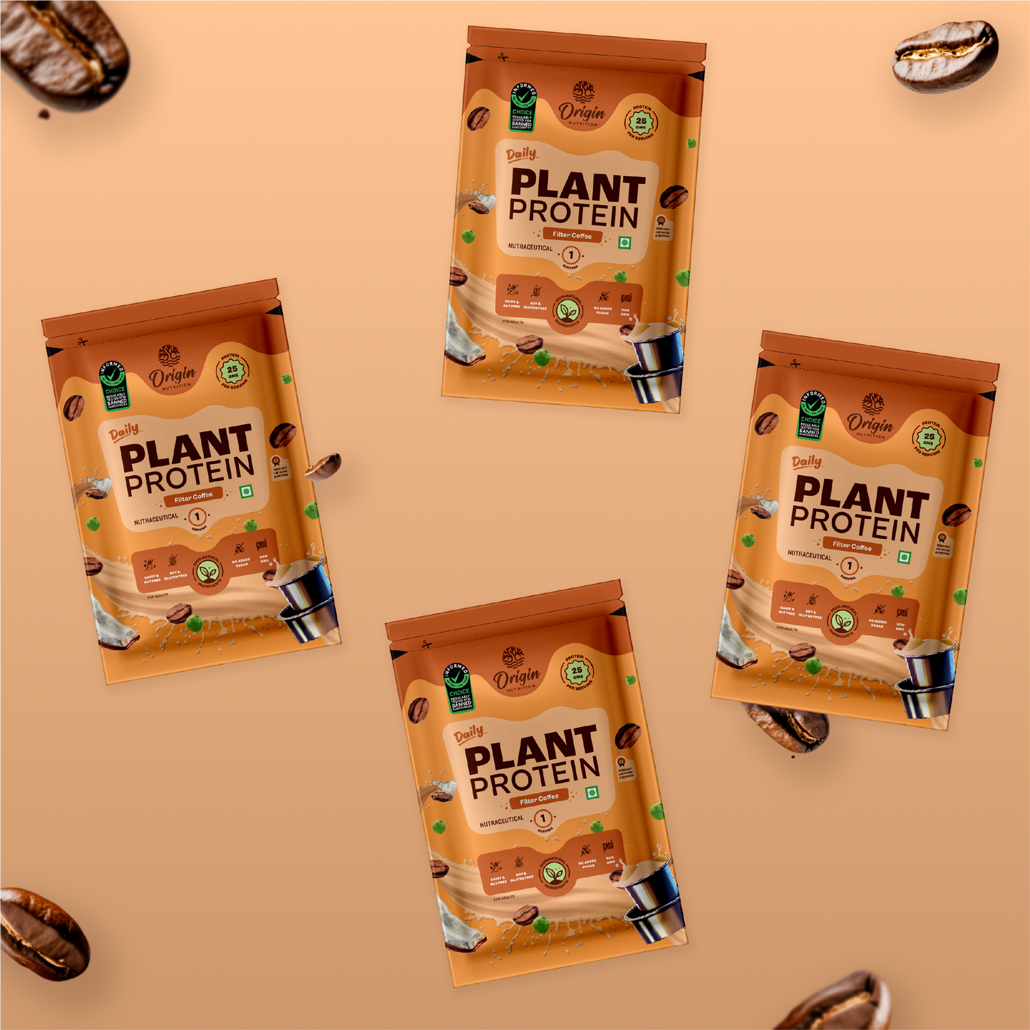 Daily Plant Protein - Filter Coffee Starter Pack