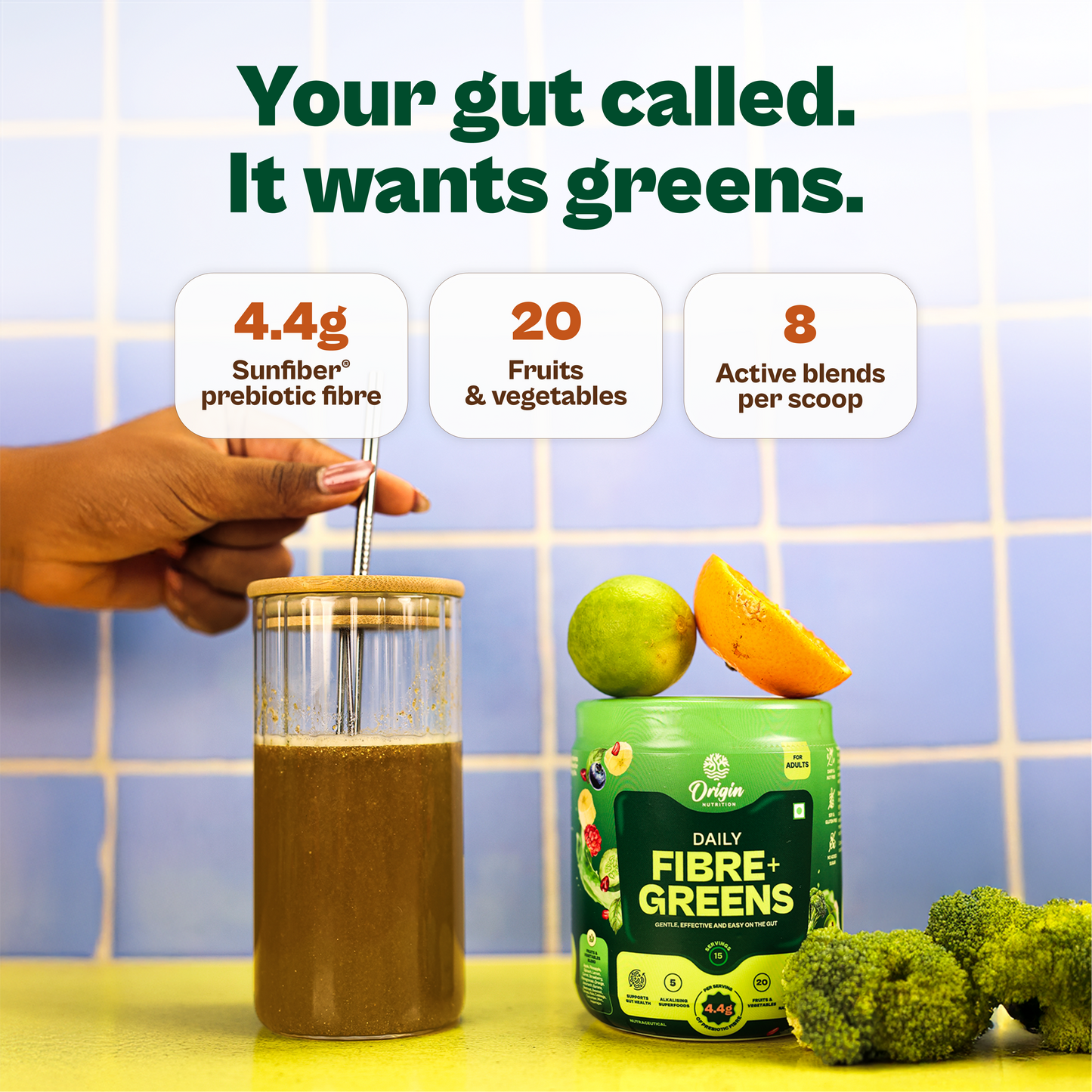 Daily Fibre + Greens