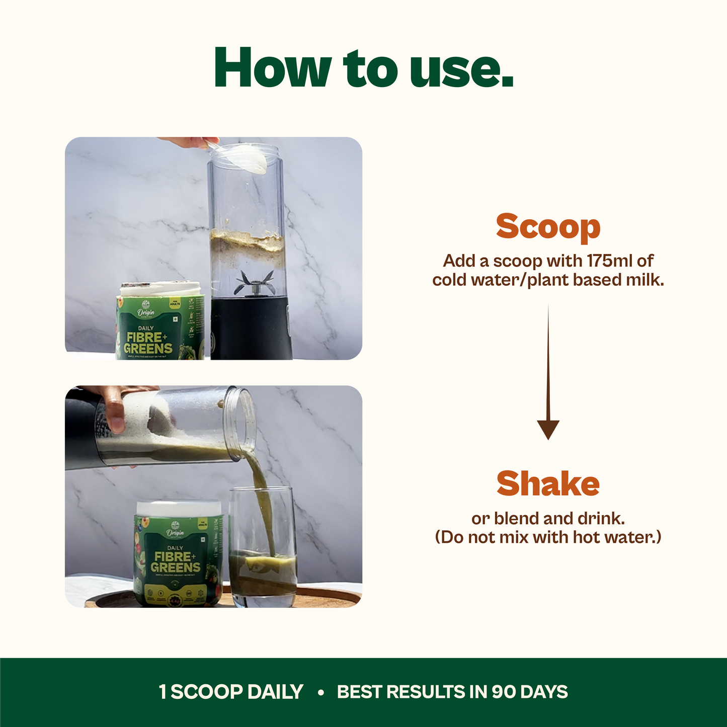 Daily Fibre + Greens