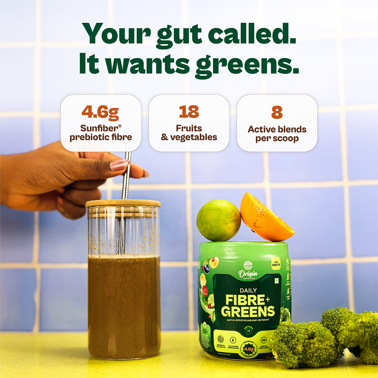 Daily Fibre + Greens