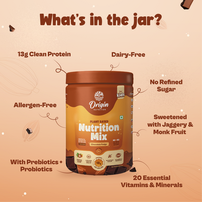 Kids Nutrition Mix - Chocolate Fudge (ages 13+)