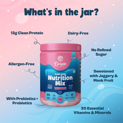 Kids Nutrition Mix - Cotton Candy Swirl (ages 13+)