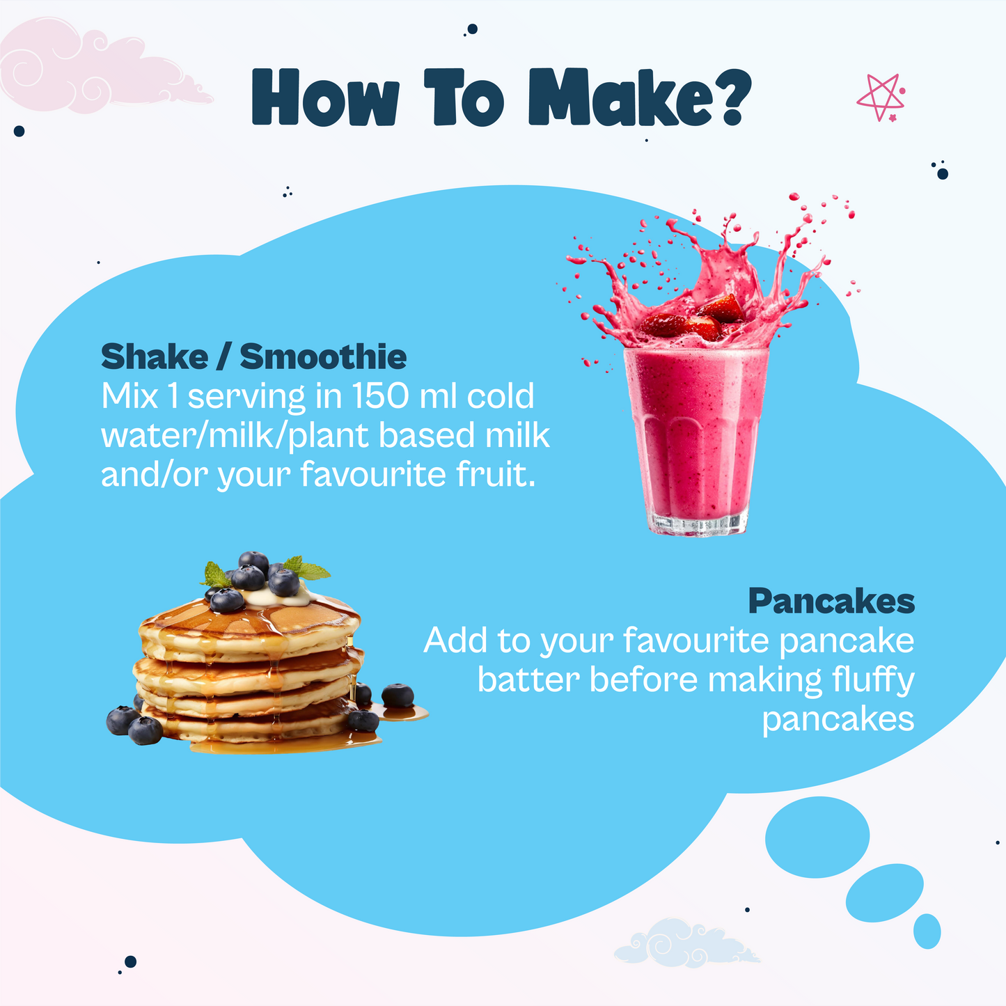 Kids Nutrition Mix - Cotton Candy Swirl (ages 13+)